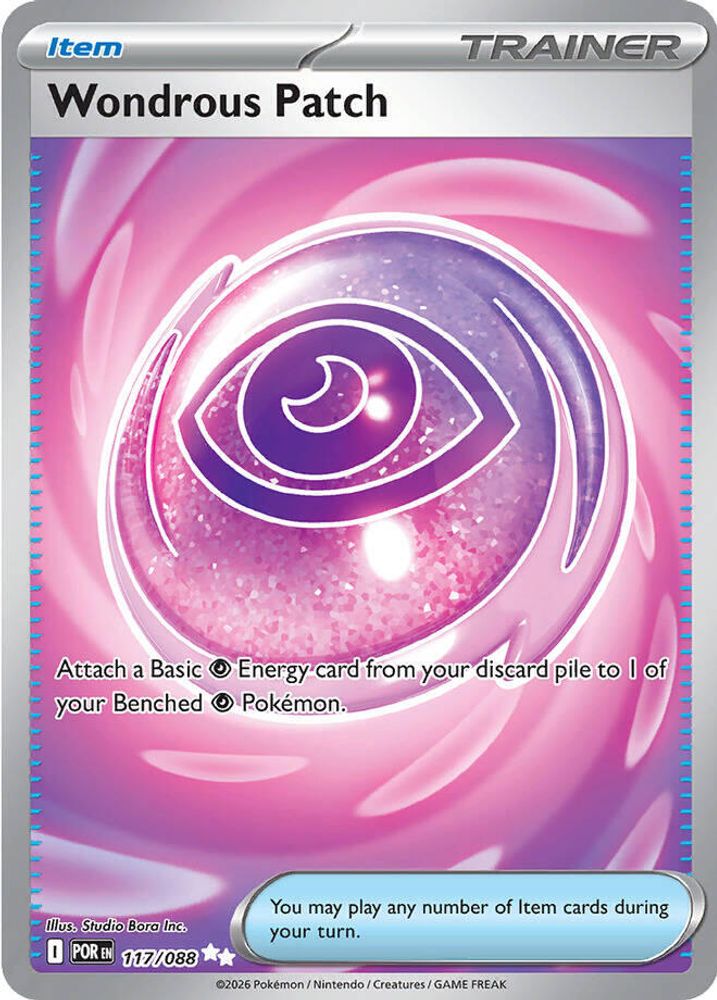 Wondrous Patch 117/088 Ultra Rare Perfect Order Holo