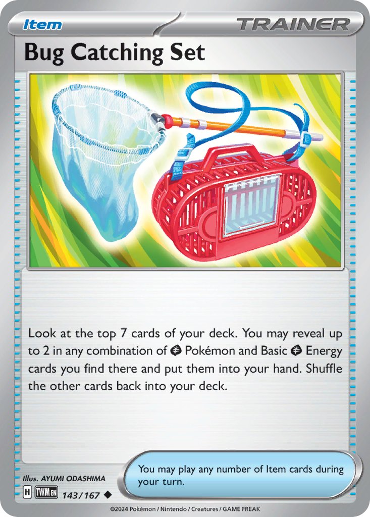 Bug Catching Set 143/167 Uncommon Twilight Masquerade Reverse Holo