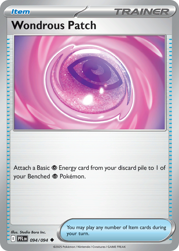 Wondrous Patch 094/094 Uncommon Phantasmal Flames Pokemon NM