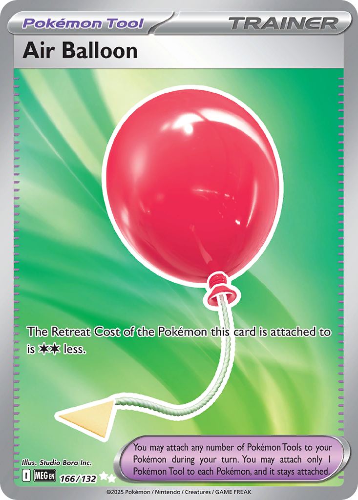 Air Balloon 166/132 Ultra Rare Mega Evolution Holo