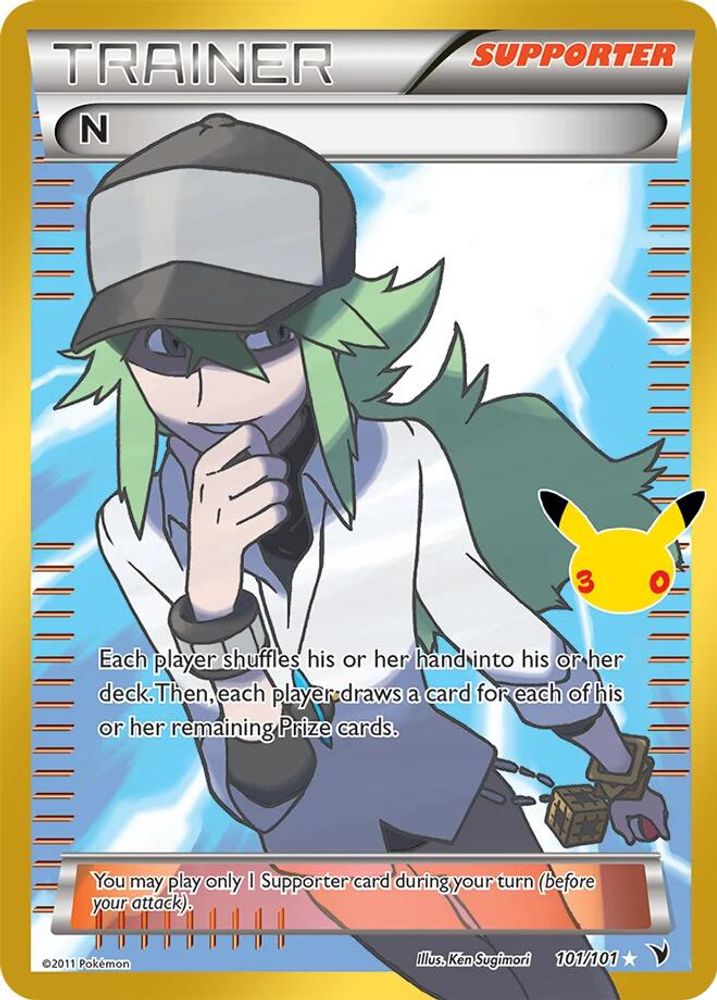 N 101/101 Holo ME: 30th Celebration Classic Collection