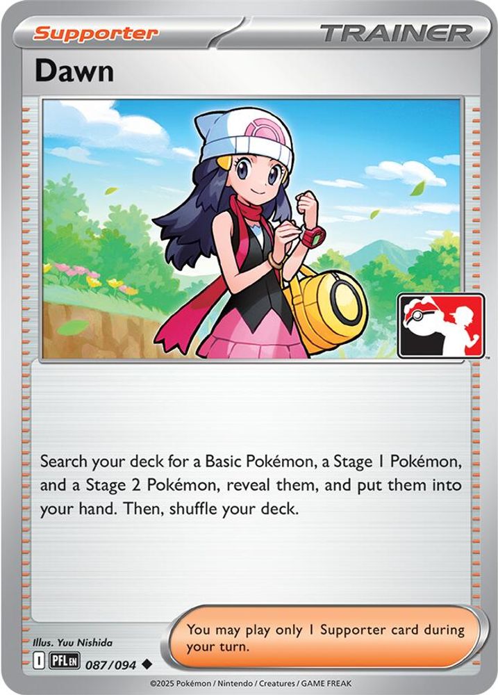 Dawn 087/094 Uncommon Prize Pack Series Cards