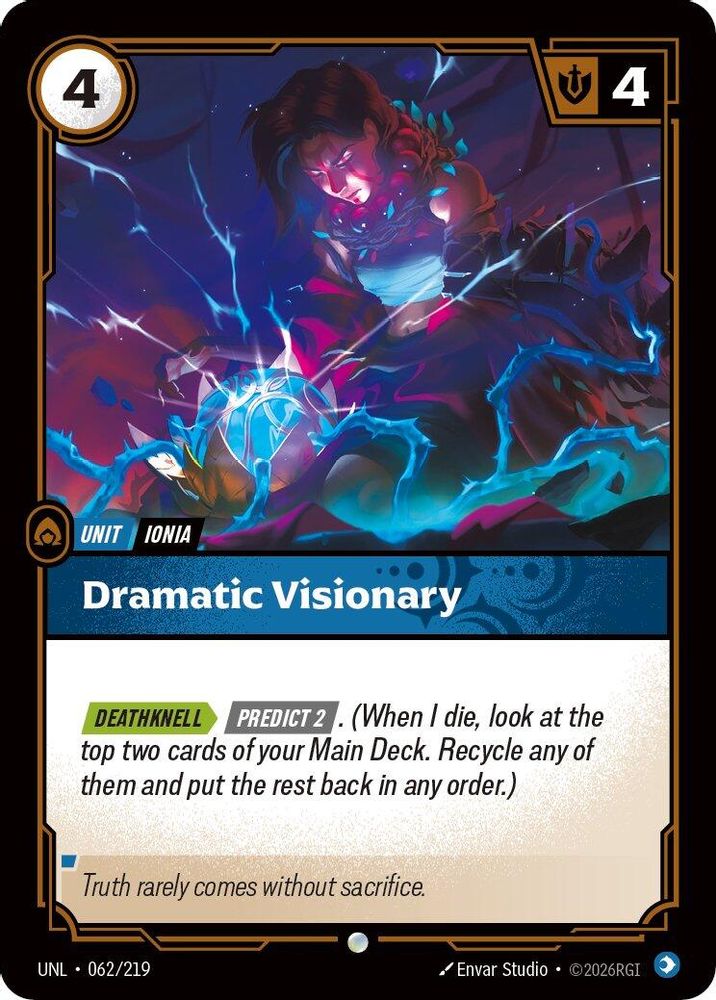Dramatic Visionary 062/219 Common Unleashed