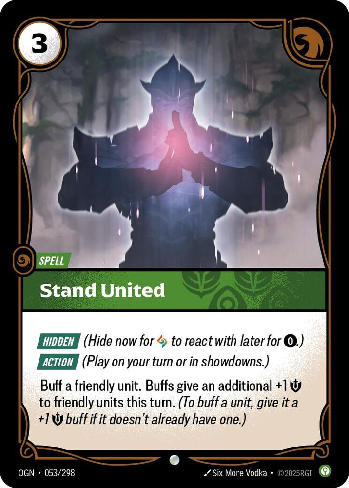 Stand United 053/298 Common Origins
