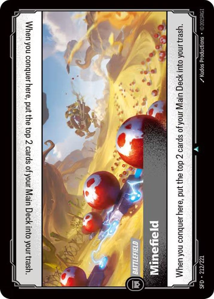 Minefield 212/221 Uncommon Spiritforged