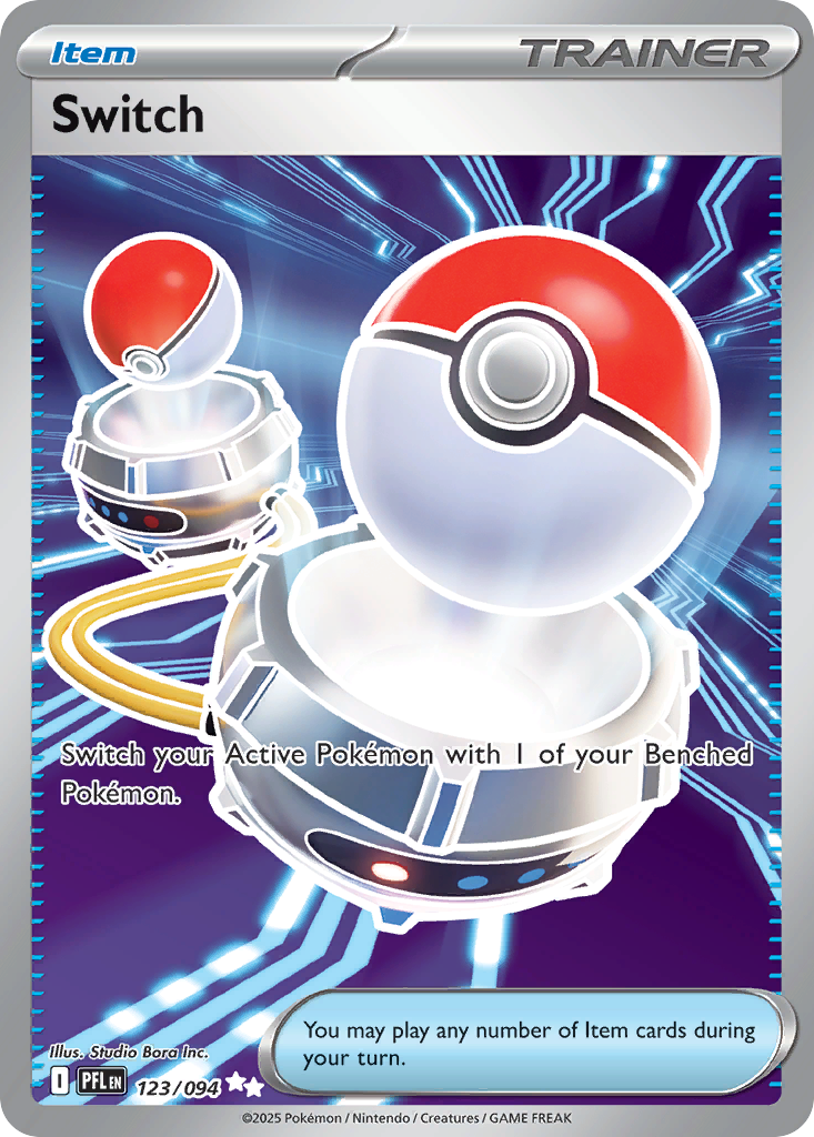 Switch 123/094 Ultra Rare Phantasmal Flames Holo