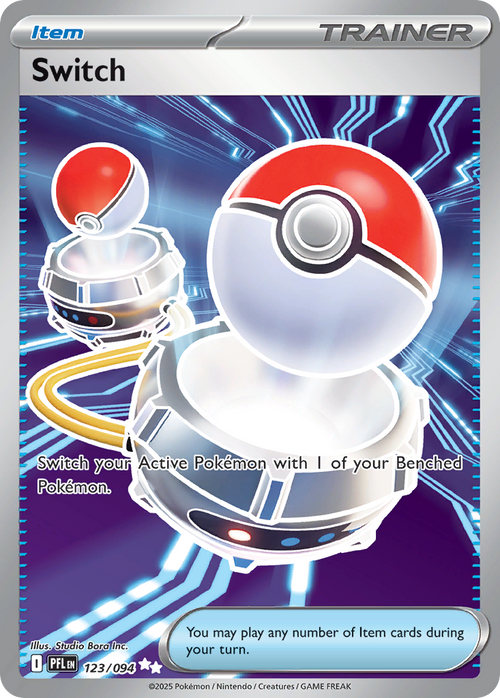 Switch 123/094 Ultra Rare Phantasmal Flames Holo