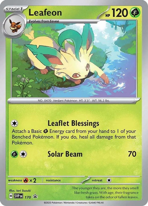 Leafeon (Cosmos Holo) 170 Promo Scarlet & Violet Promo