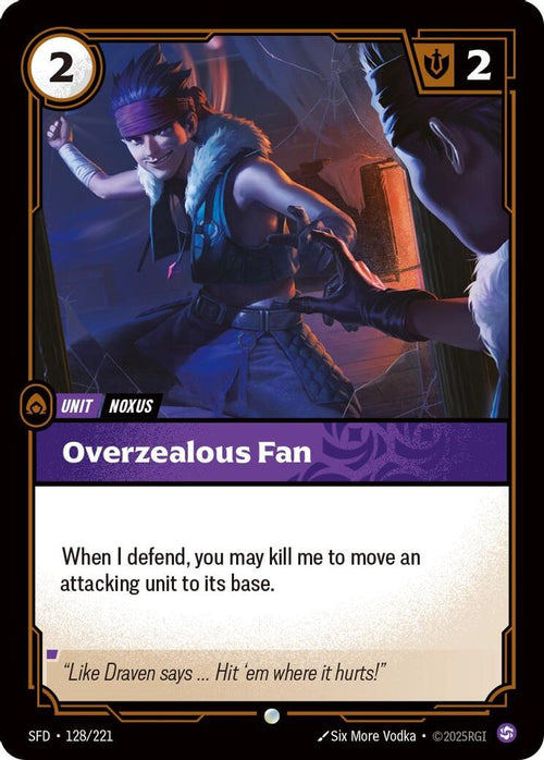 Overzealous Fan 128/221 Common Spiritforged