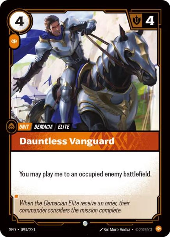 Dauntless Vanguard 093/221 Common Spiritforged