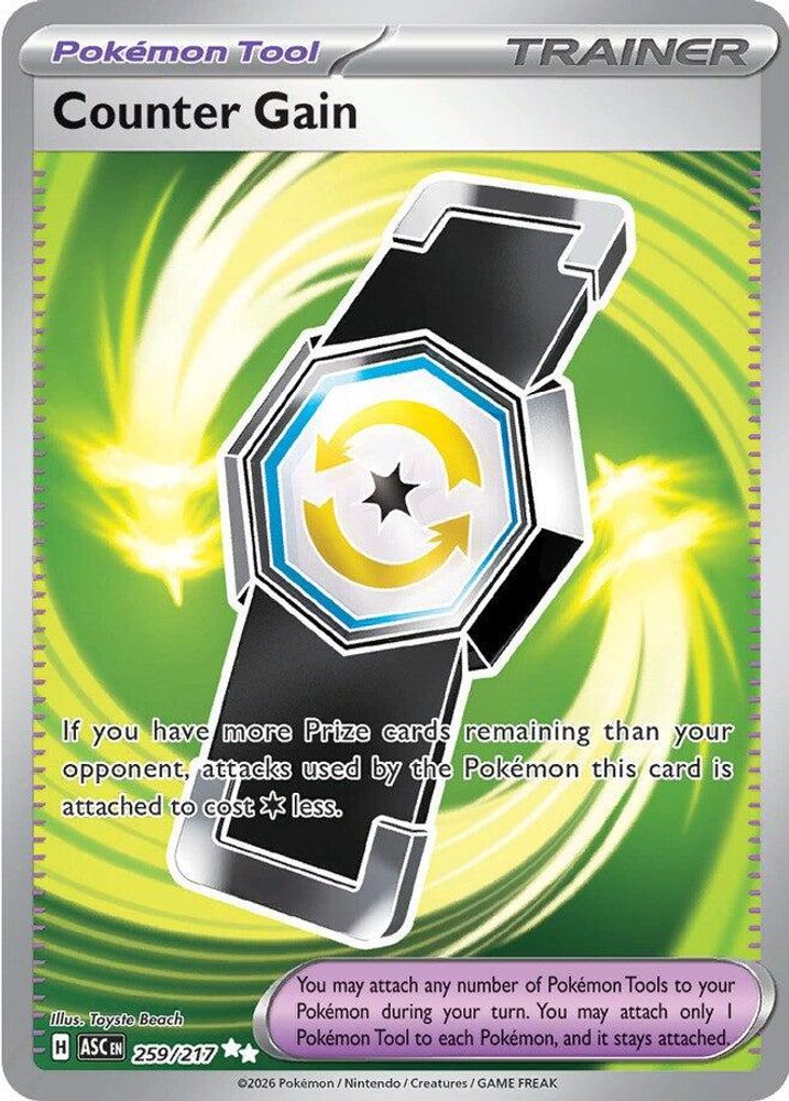 Counter Gain 259/217 Ultra Rare Ascended Heroes Holo