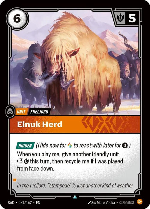 Elnuk Herd 081/167 Uncommon Radiance