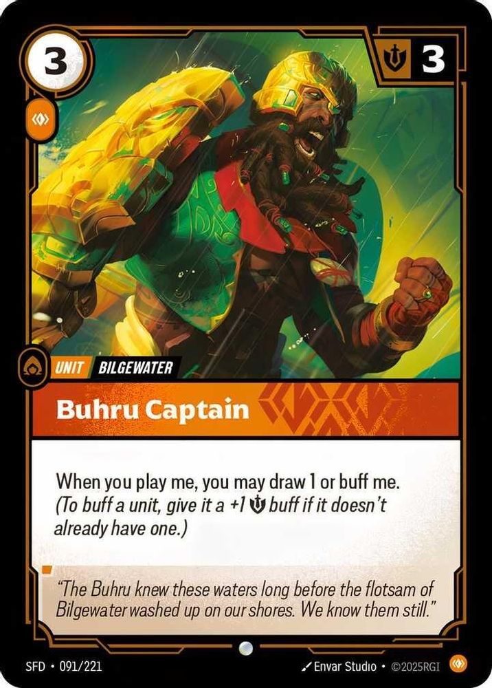 Buhru Captain 091/221 Common Spiritforged