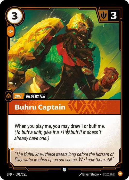 Buhru Captain 091/221 Common Spiritforged