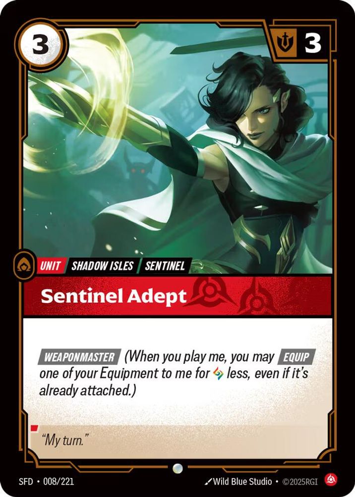 Sentinel Adept 008/221 Common Spiritforged