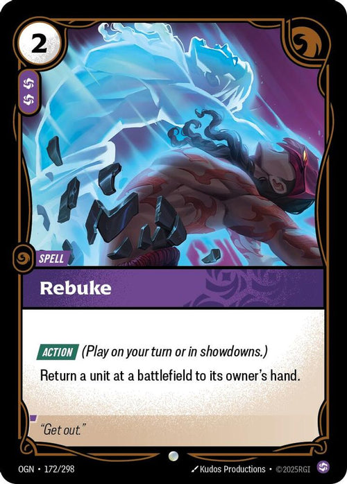 Rebuke 172/298 Common Origins