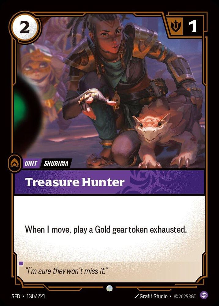 Treasure Hunter 130/221 Common Spiritforged