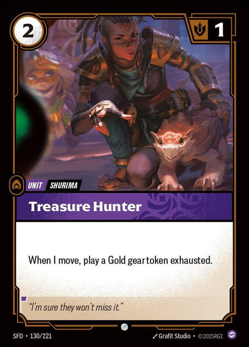 Treasure Hunter 130/221 Common Spiritforged
