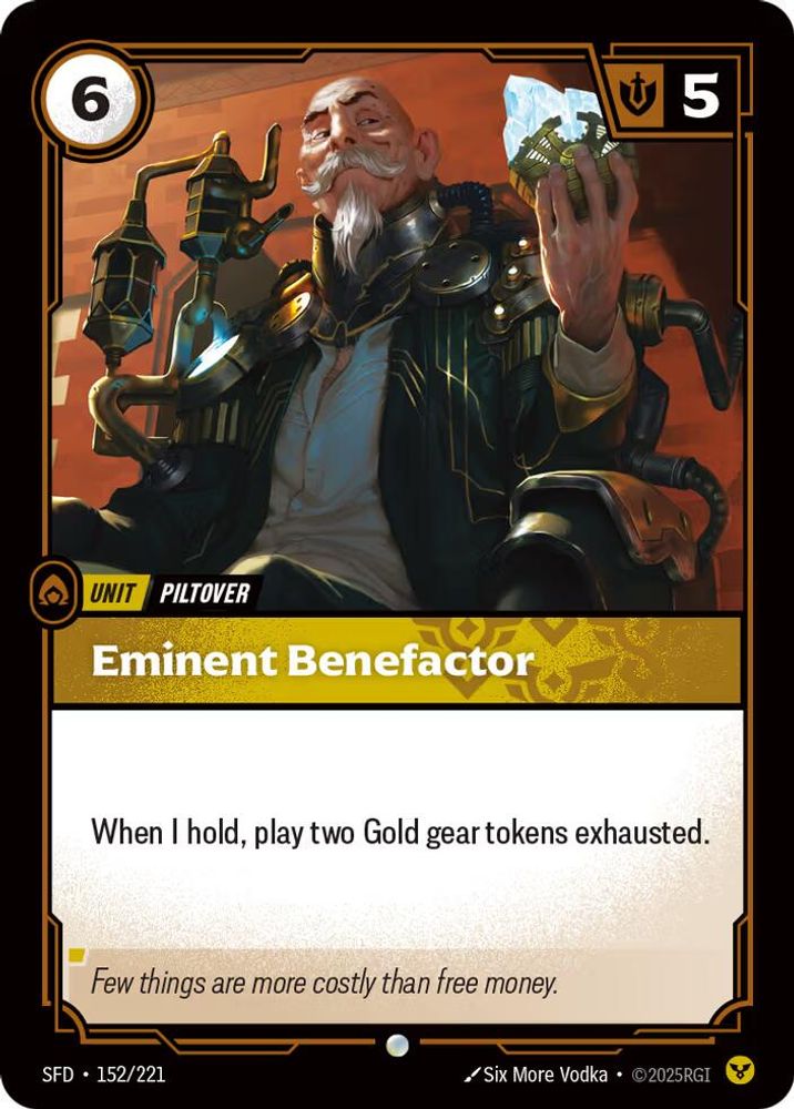 Eminent Benefactor 152/221 Common Spiritforged