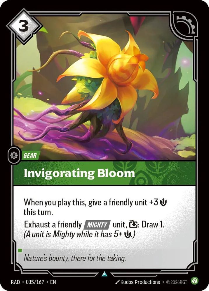 Invigorating Bloom 035/167 Uncommon Radiance