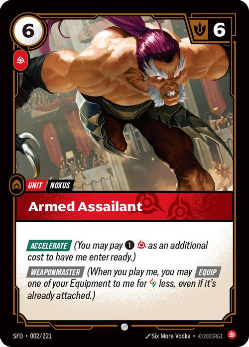 Armed Assailant 002/221 Common Spiritforged
