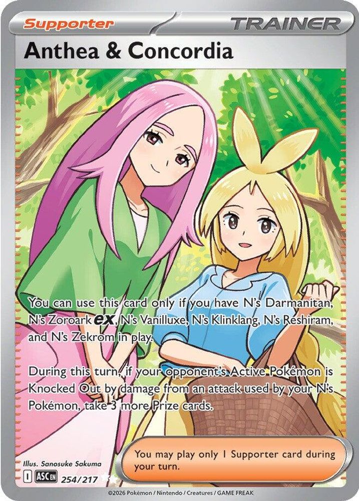 Anthea & Concordia 254/217 Ultra Rare Ascended Heroes Holo