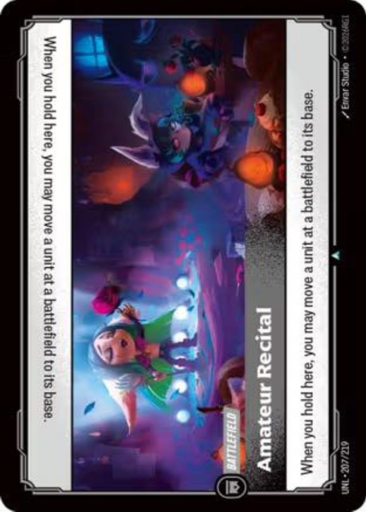 Amateur Recital 207/219 Uncommon Unleashed