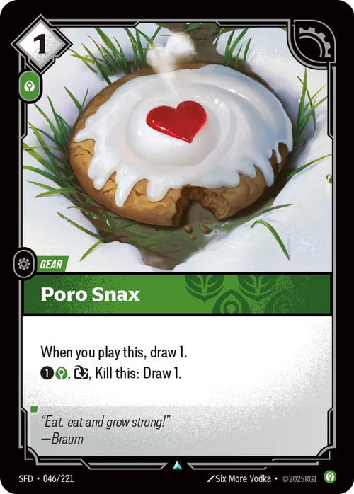 Poro Snax 046/221 Uncommon Spiritforged