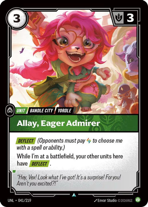Allay, Eager Admirer 041/219 Uncommon Unleashed
