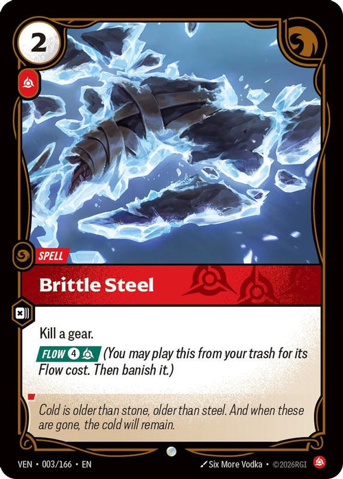 Brittle Steel 003/166 Common Vendetta
