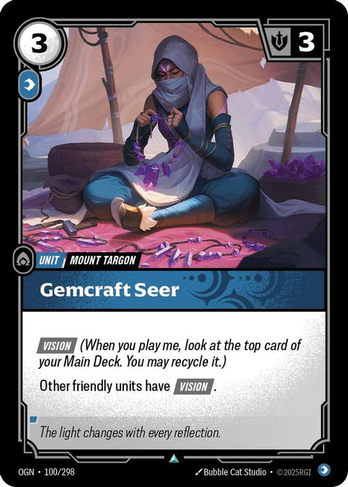 Gemcraft Seer 100/298 Uncommon Origins
