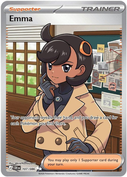 Emma 107/086 Ultra Rare Chaos Rising Holo