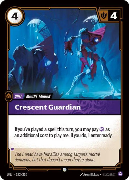 Crescent Guardian 122/219 Common Unleashed
