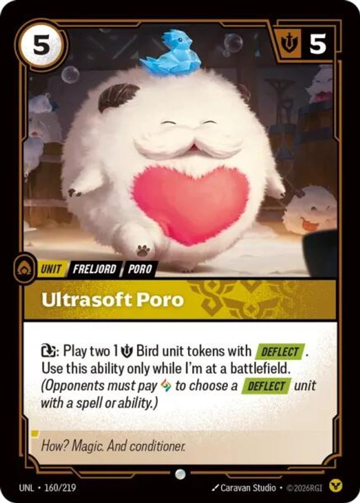 Ultrasoft Poro 160/219 Common Unleashed