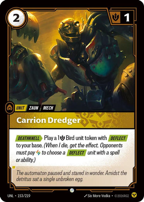 Carrion Dredger 153/219 Common Unleashed