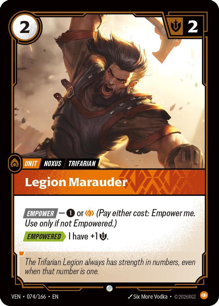 Legion Marauder 074/166 Common Vendetta