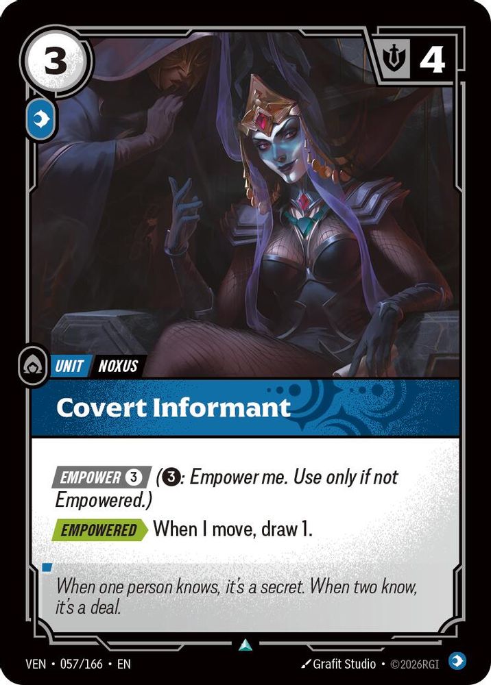 Covert Informant 057/166 Uncommon Vendetta