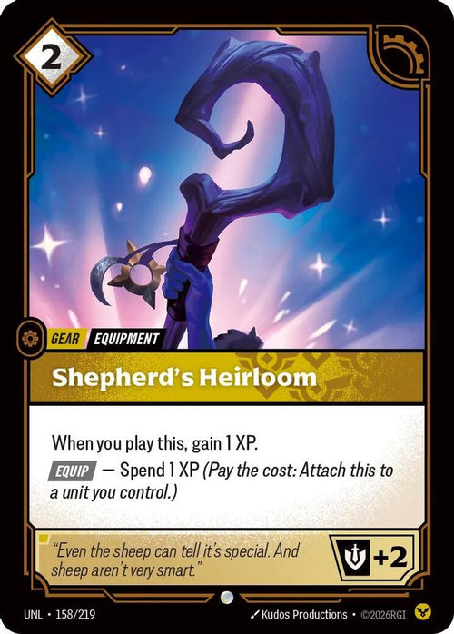 Shepherd's Heirloom 158/219 Common Unleashed