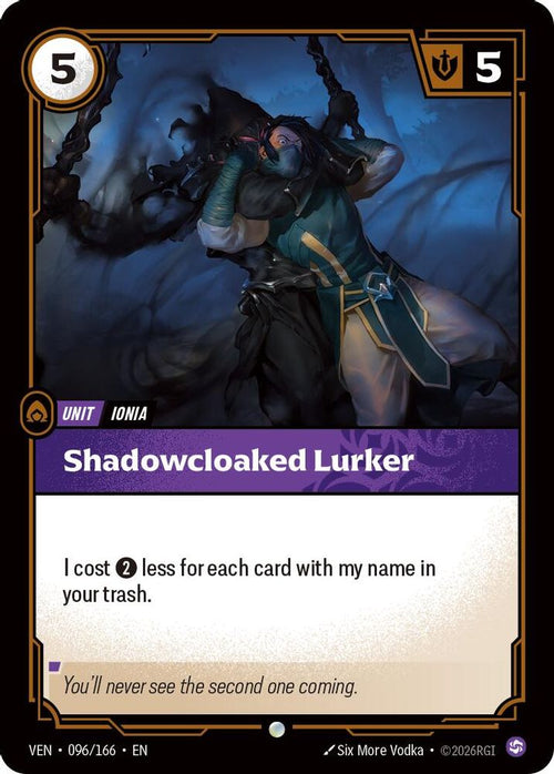 Shadowcloaked Lurker 096/166 Common Vendetta