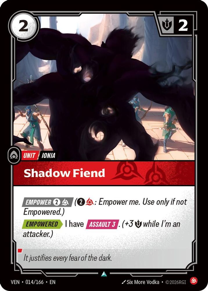 Shadow Fiend 014/166 Uncommon Vendetta