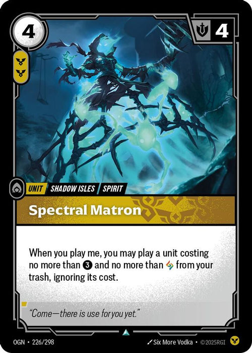 Spectral Matron 226/298 Uncommon Origins