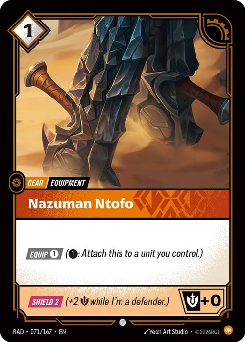 Nazuman Ntofo 071/167 Common Radiance