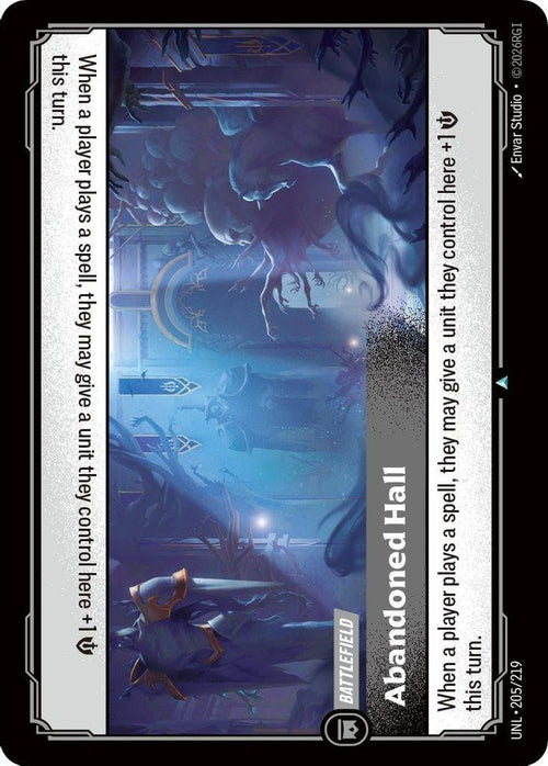 Abandoned Hall 205/219 Uncommon Unleashed