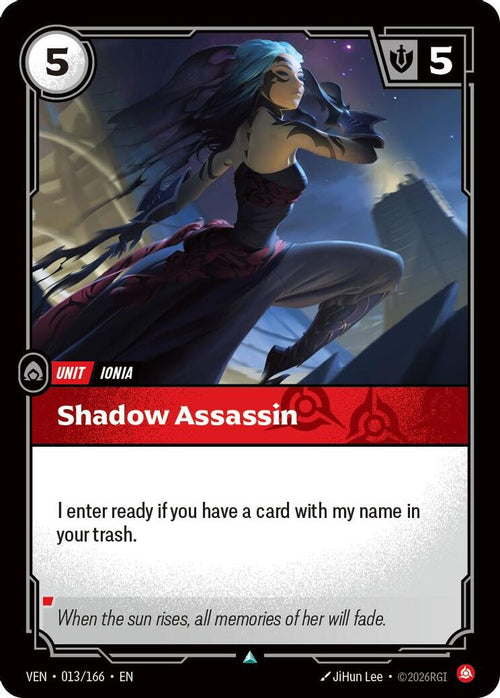 Shadow Assassin 013/166 Uncommon Vendetta