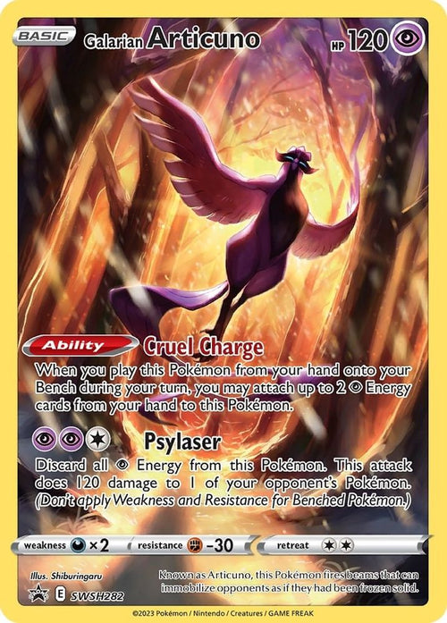 Galarian Articuno SWSH282 Holo Promo Sword & Shield Promo