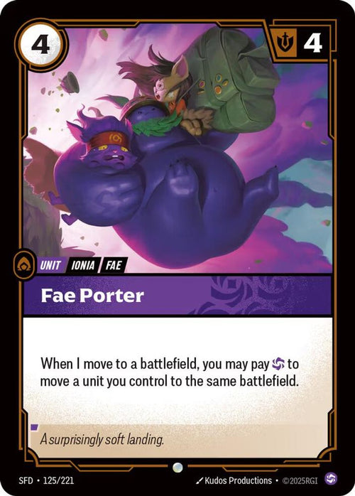 Fae Porter 125/221 Common Spiritforged
