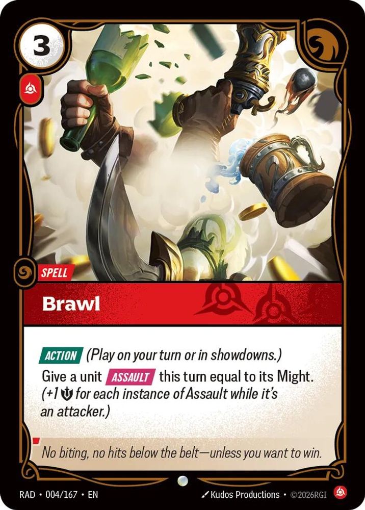 Brawl 004/167 Common Radiance