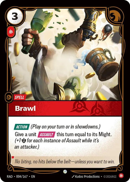 Brawl 004/167 Common Radiance