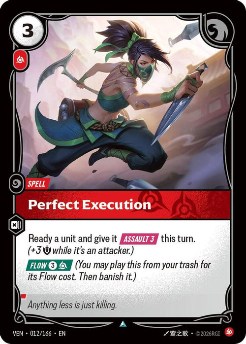 Perfect Execution 012/166 Uncommon Vendetta