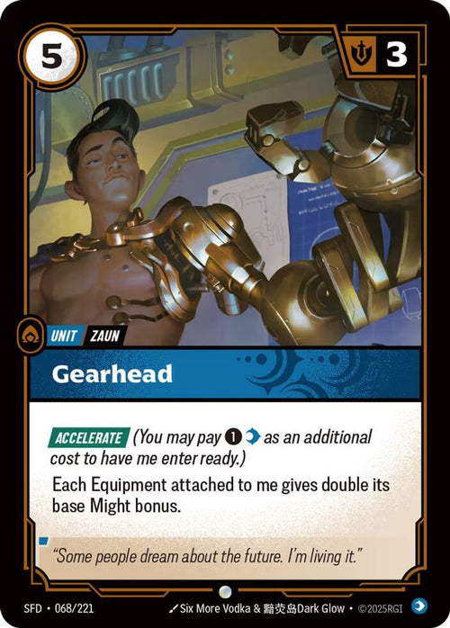 Gearhead 068/221 Common Spiritforged